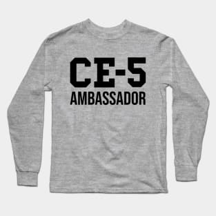 CE-5 Ambassador (Black Text) Long Sleeve T-Shirt